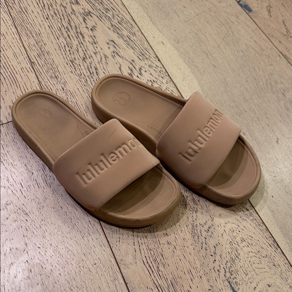 lululemon athletica Tan Sandals